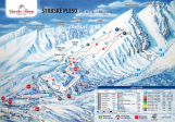 Wysokie Tatry zimą - mapa
